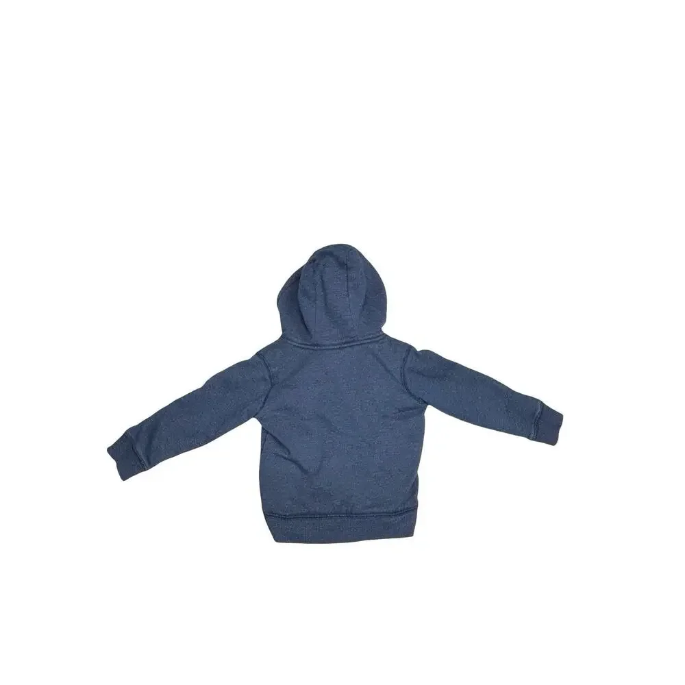 Carter’s Sherpa Lined Zip Hoodie Toddler 3T Blue Full Zip Sweatshirt Jacket